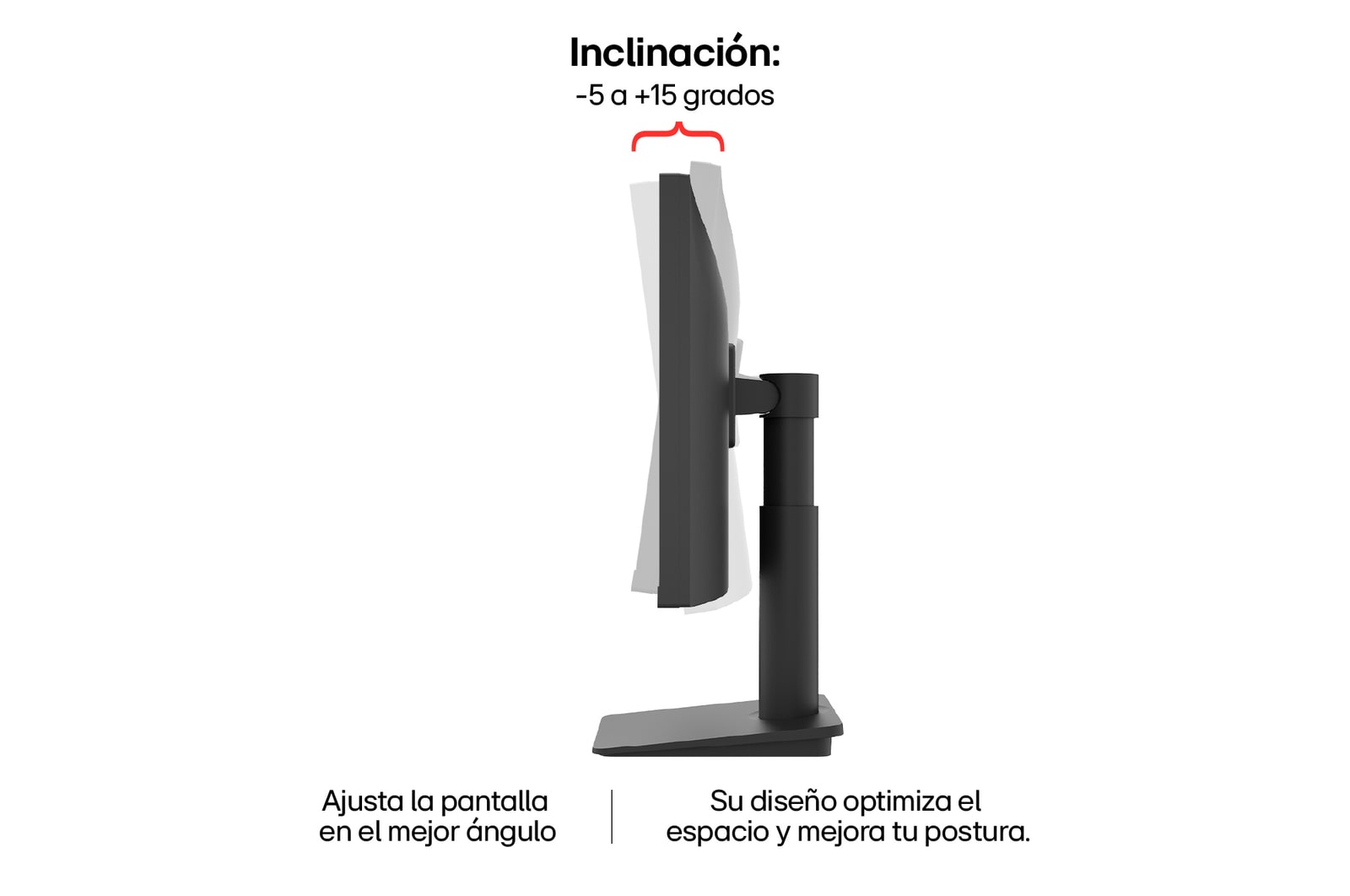 Ajustes de pantalla Monitor IPS Full HD de 24 pulgadas